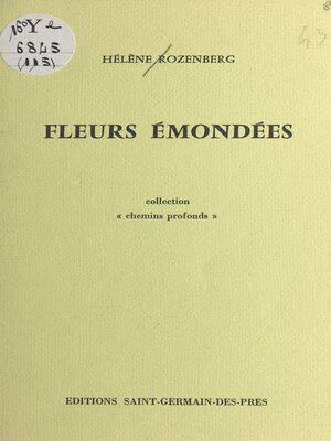 cover image of Fleurs émondées